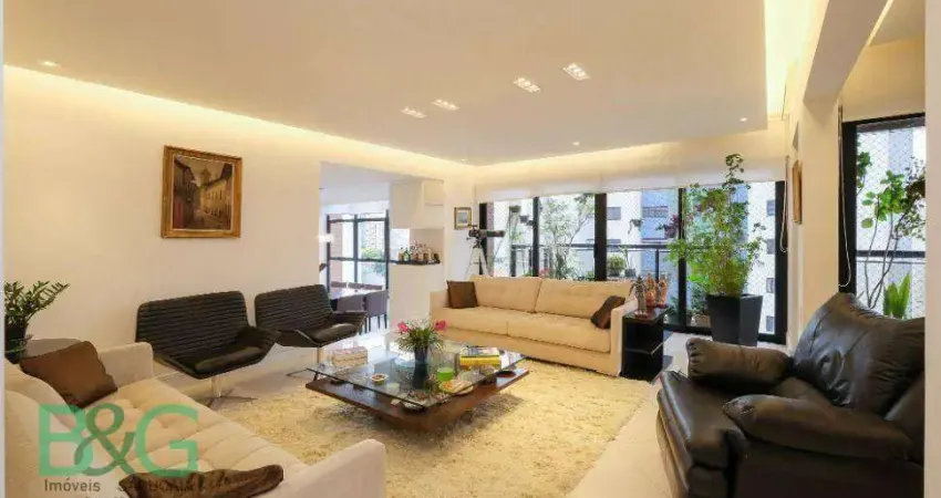 Apartamento com 4 dormitórios para alugar, 226 m² por r$ 17.670/mês - pompeia - são paulo/sp