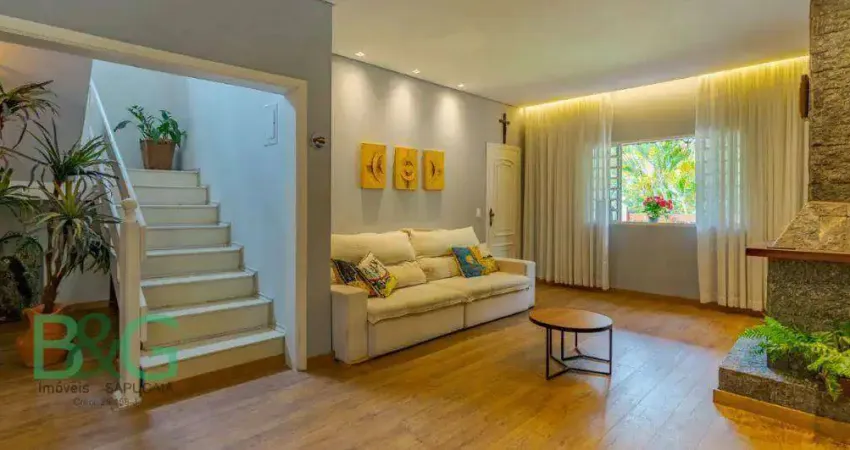 Sobrado com 3 dormitórios à venda, 347 m² por r$ 1.590.000 - jardim botânico (sousas) - campinas/sp