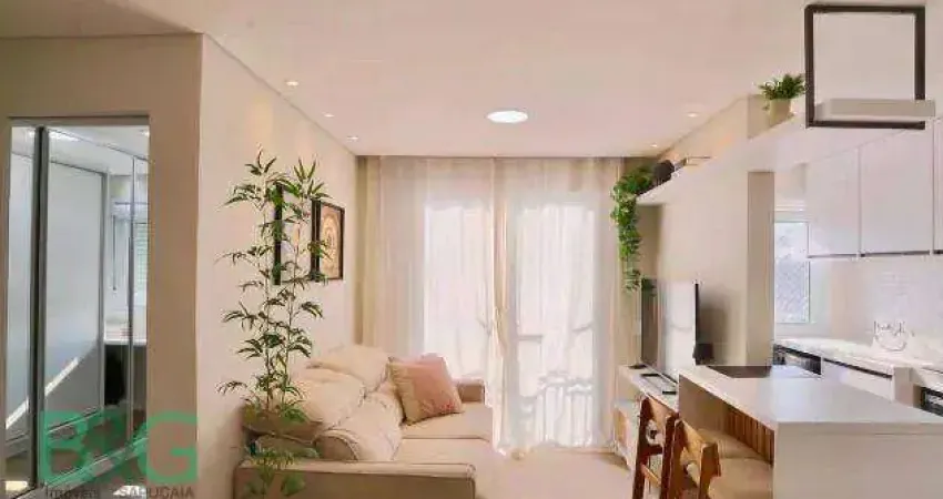 Apartamento com 2 dormitórios à venda, 44 m² por r$ 464.000 - parque da mooca - são paulo/sp