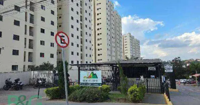 Apartamento com 2 dormitórios à venda, 45 m² por r$ 170.285 - jardim gutierres - sorocaba/sp