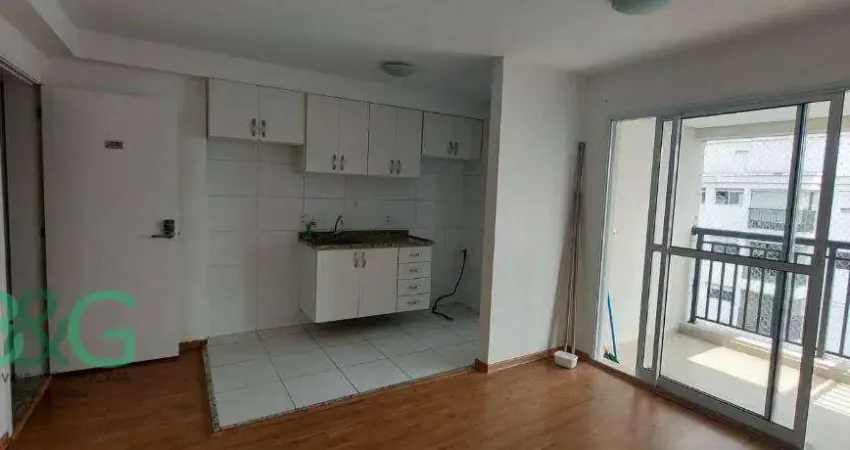 Apartamento com 1 dormitório para alugar, 45 m² por r$ 2.467/mês - brás - são paulo/sp