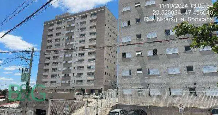 Apartamento com 2 dormitórios à venda, 49 m² por r$ 174.600 - vila barcelona - sorocaba/sp