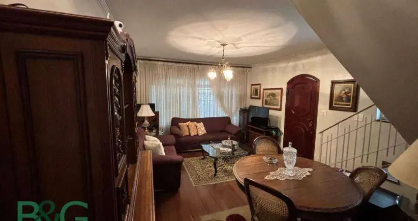 Sobrado com 3 dormitórios, 180 m² - venda por r$ 1.200.000,00 ou aluguel por r$ 5.450,00/mês - mooca - são paulo/sp