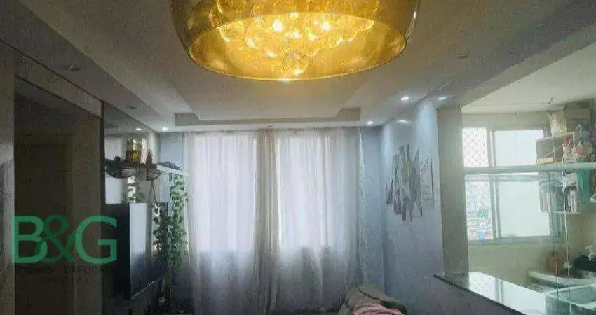 Apartamento com 2 dormitórios à venda, 45 m² por r$ 304.000 - gopoúva - guarulhos/sp