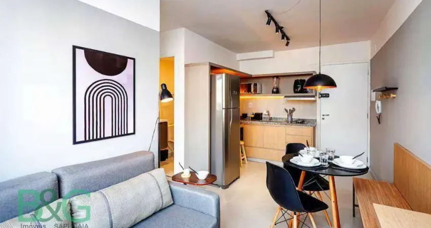 Apartamento com 2 dormitórios à venda, 35 m² por r$ 368.000,00 - brás - são paulo/sp