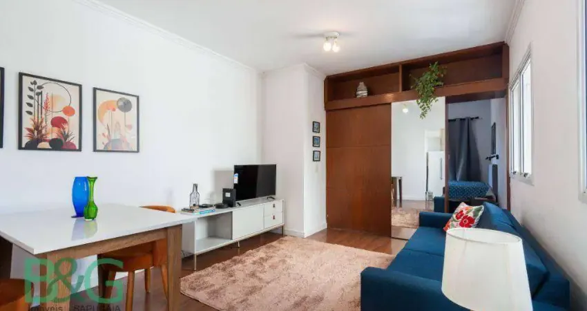 Apartamento com 1 dormitório à venda, 38 m² por r$ 490.000 - itaim bibi - são paulo/sp