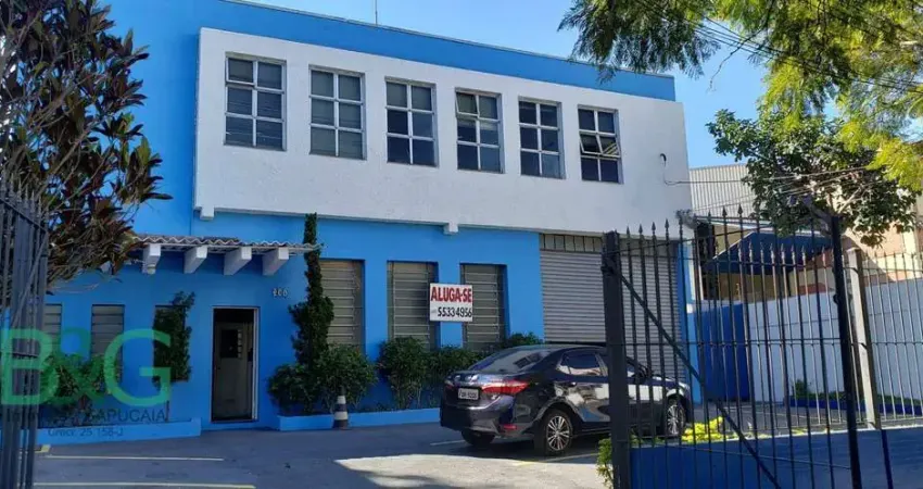 Galpão para alugar, 1180 m² por r$ 81.000/mês - jurubatuba - são paulo/sp