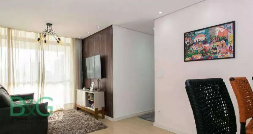 Apartamento com 3 dormitórios à venda, 68 m² por r$ 542. - vila esperança - são paulo/sp