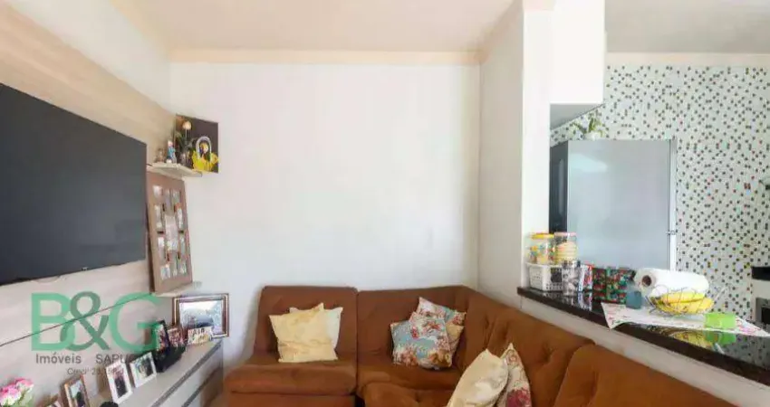 Apartamento com 2 dormitórios à venda, 45 m² por r$ 369. - vila esperança - são paulo/sp