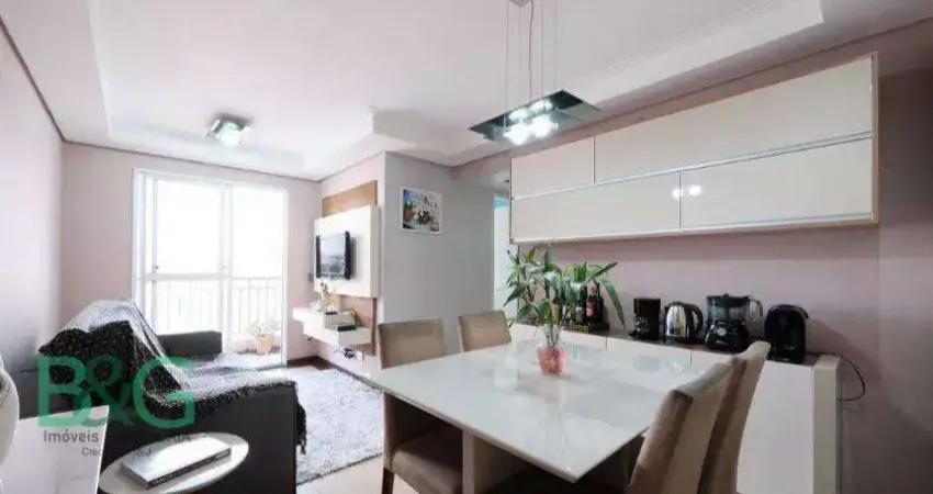 Apartamento com 3 dormitórios à venda, 65 m² por r$ 479. - vila talarico - são paulo/sp