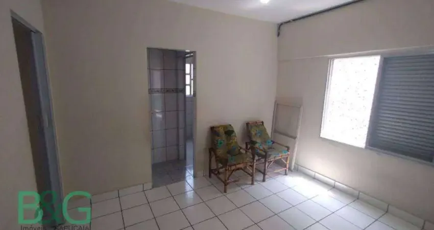 Apartamento com 1 dormitório à venda, 49 m² por r$ 185.000 - vila guilhermina - praia grande/sp