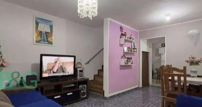 Sobrado com 2 dormitórios à venda, 105 m² por r$ 648.000 - jardim são jorge - guarulhos/sp
