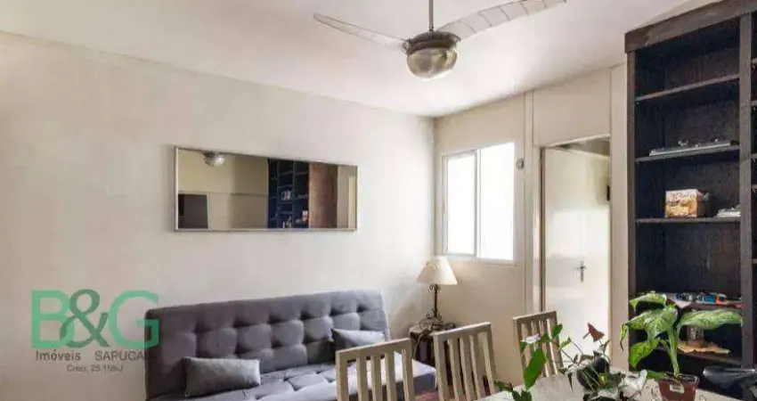 Apartamento com 1 dormitório à venda, 40 m² por r$ 269. - vila buarque - são paulo/sp