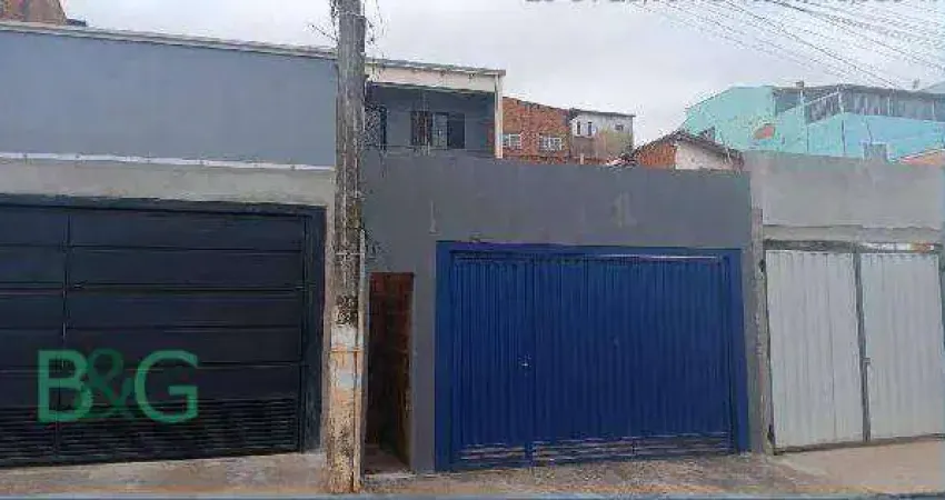 Sobrado com 2 dormitórios à venda, 96 m² por r$ 108.000 - vila ouro branco - taquarituba/sp