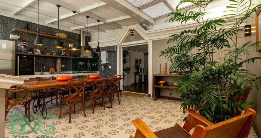 Casa com 2 dormitórios à venda, 272 m² por r$ 1.999.000 - vila santo estéfano - são paulo/sp