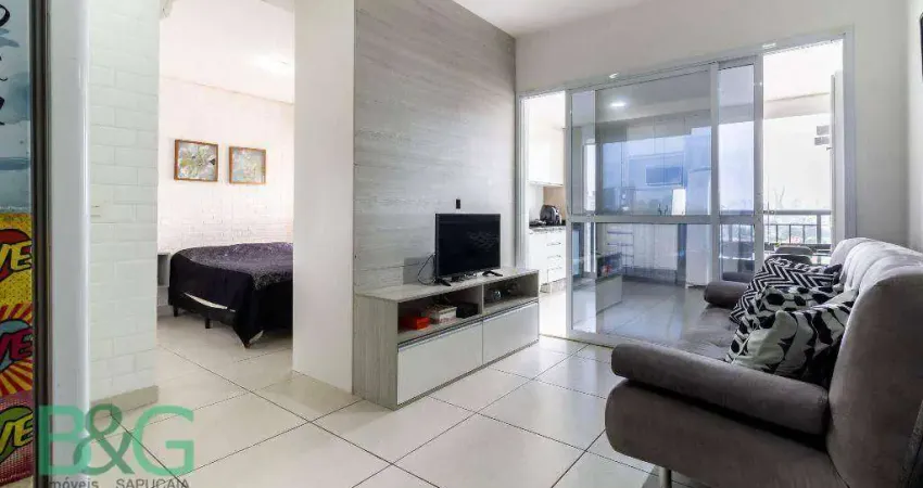 Apartamento com 1 dormitório à venda, 36 m² por r$ 649.000 - brooklin - são paulo/sp