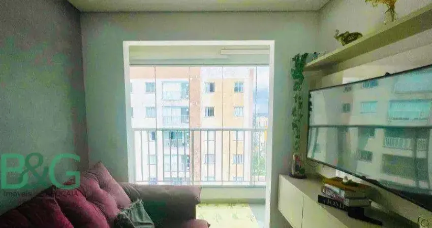 Apartamento com 2 dormitórios à venda, 44 m² por r$ 409.000 - vila itapegica - guarulhos/sp