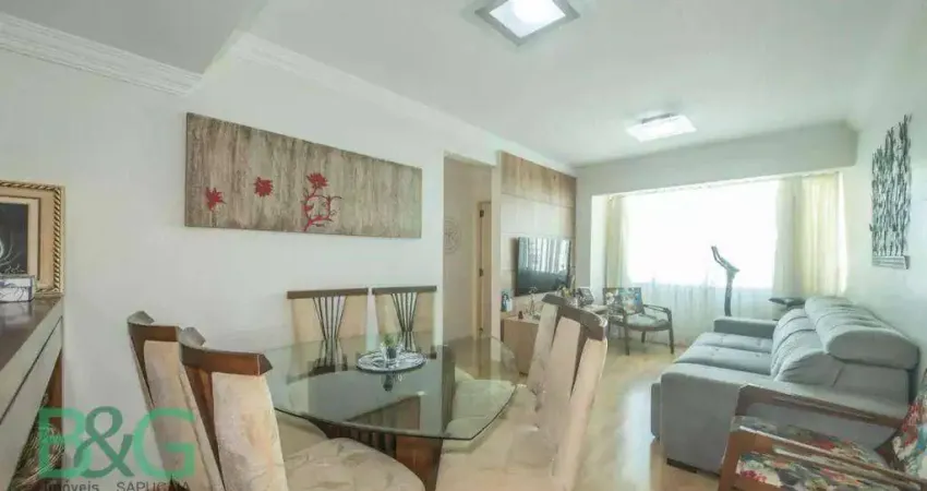 Apartamento com 3 dormitórios à venda, 76 m² por r$ 549.000,00 - vila monte alegre - são paulo/sp