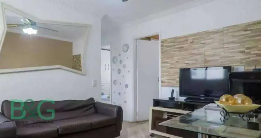 Apartamento com 2 dormitórios à venda, 50 m² por r$ 389. - cambuci - são paulo/sp