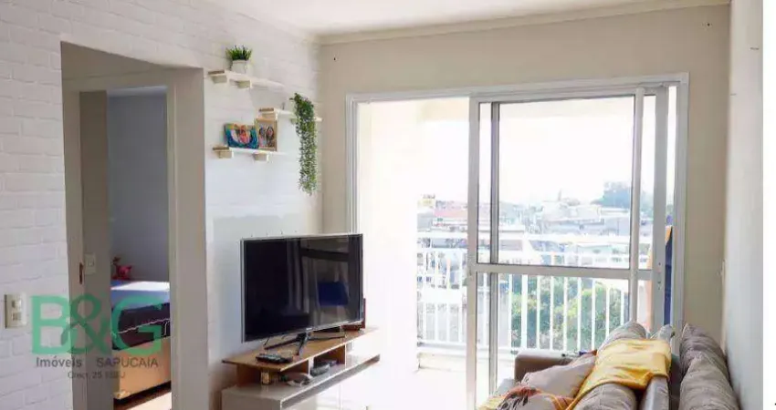 Apartamento com 2 dormitórios à venda, 50 m² por r$ 338. - jardim roberto - osasco/sp