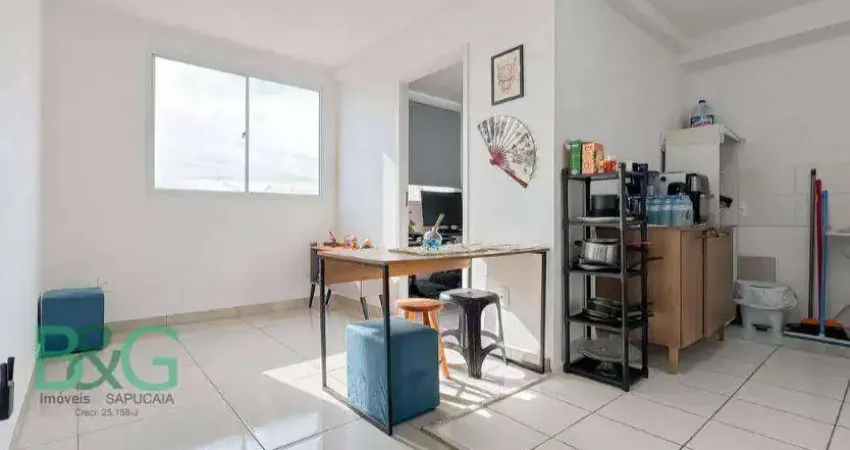 Apartamento com 2 dormitórios à venda, 35 m² por r$ 314. - ipiranga - são paulo/sp