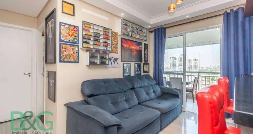 Apartamento com 2 dormitórios à venda, 60 m² por r$ 620.000,00 - vila santa delfina - são paulo/sp