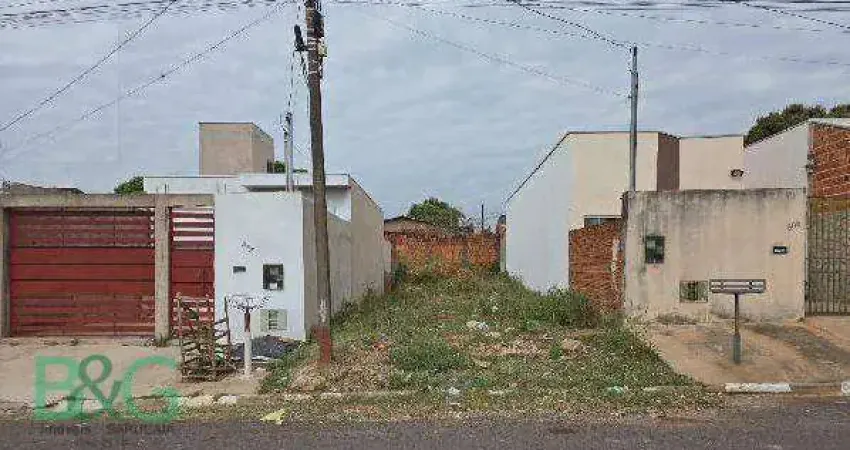 Terreno à venda, 126 m² por r$ 67.572 - jardim panorama - álvares machado/sp