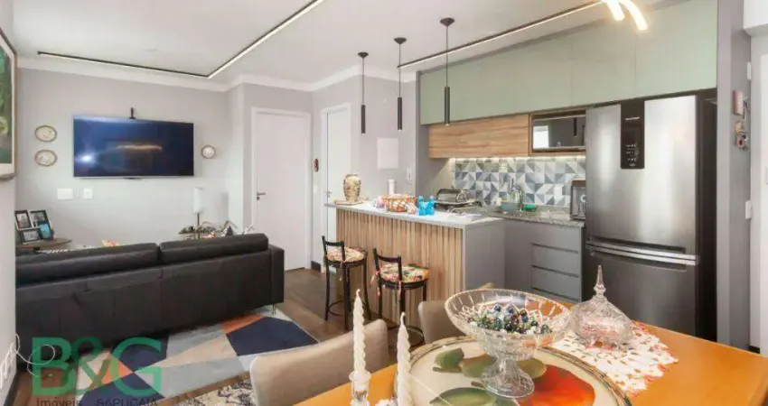 Apartamento com 2 dormitórios à venda, 48 m² por r$ 750.000 - perdizes - são paulo/sp