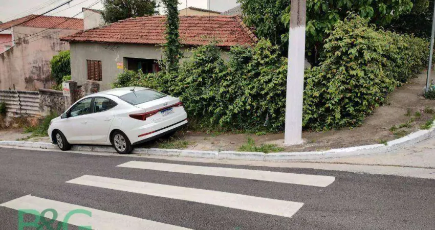 Terreno à venda, 207 m² por r$ 624.000 - vila fernandes - são paulo/sp