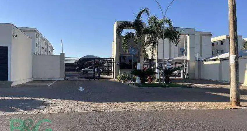 Apartamento com 2 dormitórios à venda, 39 m² por r$ 78.000 - conjunto habitacional claudionor cinti - araçatuba/sp