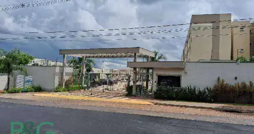 Apartamento com 2 dormitórios à venda, 43 m² por r$ 110.690 - campos ville - araraquara/sp