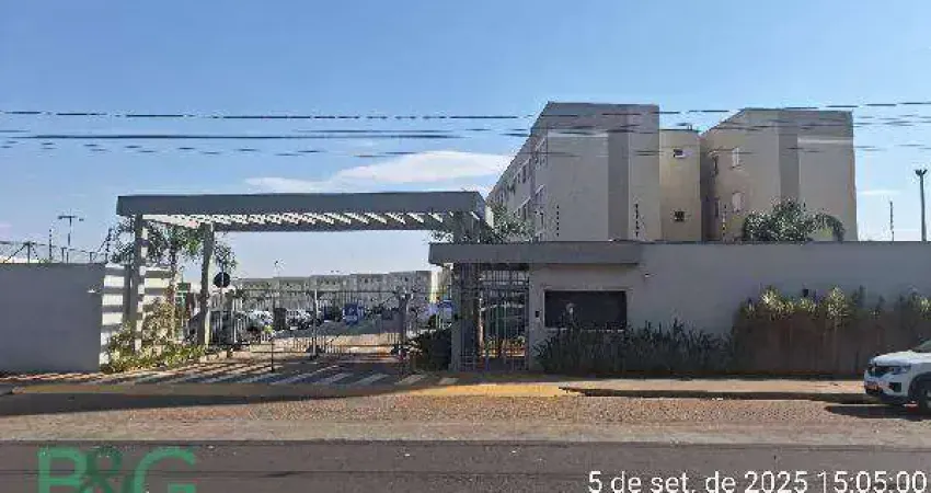 Apartamento com 1 dormitório à venda, 43 m² por r$ 109.014 - campos ville - araraquara/sp