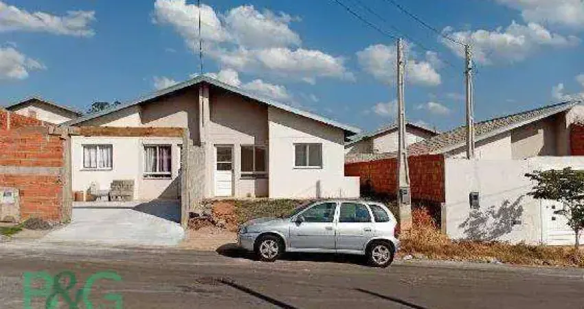 Casa com 2 dormitórios à venda, 51 m² por r$ 141.238 - jardim américa - americana/sp