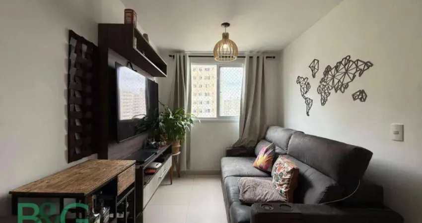 Apartamento com 2 dormitórios à venda, 44 m² por r$ 329.900,00 - jardim íris - são paulo/sp