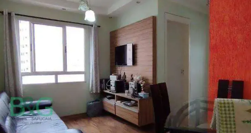 Apartamento com 2 dormitórios à venda, 46 m² por r$ 288. - ponte grande - guarulhos/sp