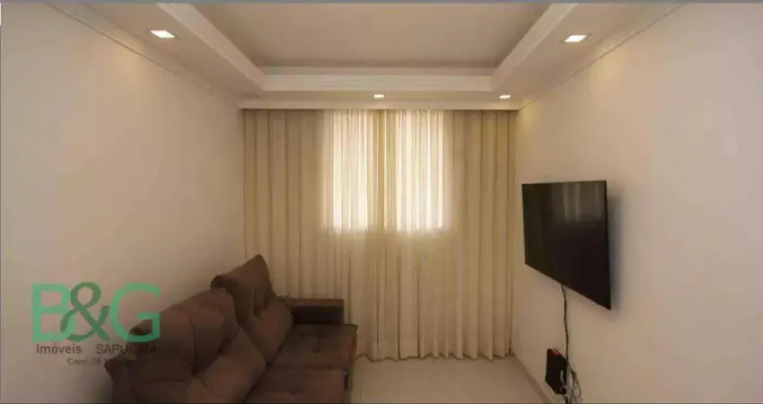 Apartamento com 2 dormitórios à venda, 44 m² por r$ 318.000 - sítio pinheirinho - são paulo/sp