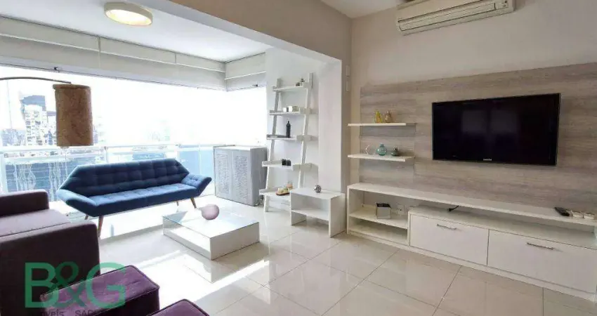 Apartamento com 1 dormitório à venda, 67 m² por r$ 1.490.000 - brooklin paulista - são paulo/sp