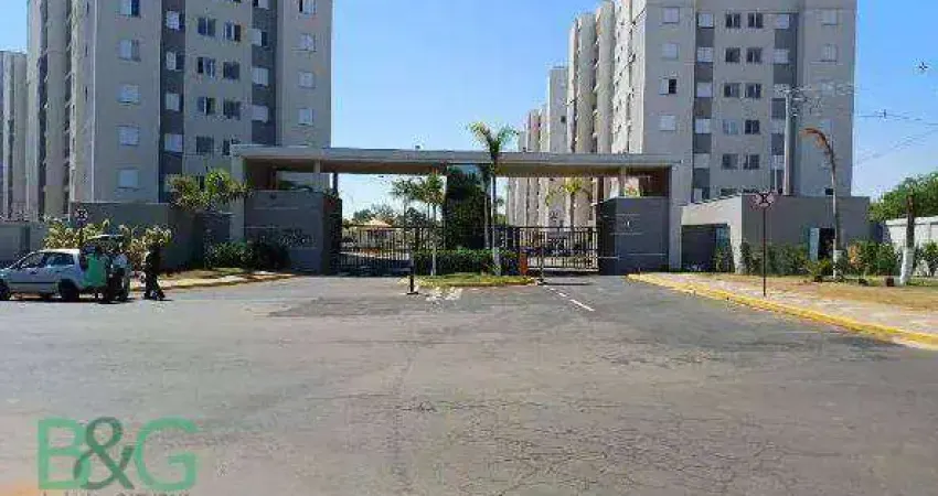 Apartamento com 2 dormitórios à venda, 46 m² por r$ 199.994 - sítios de recreio independência - araras/sp