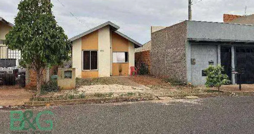 Casa com 2 dormitórios à venda, 46 m² por r$ 95.046,52 - residencial villa bela - assis/sp