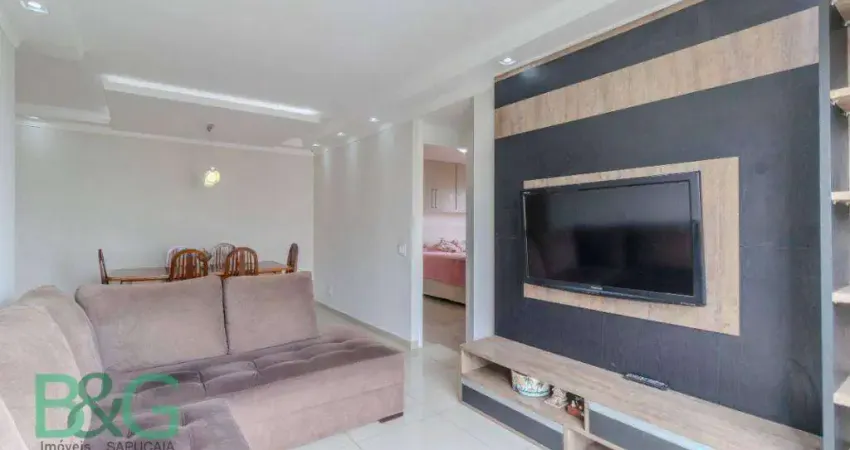 Apartamento com 2 dormitórios à venda, 61 m² por r$ 330.000 - jardim santa emília - são paulo/sp