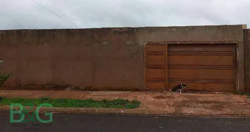 Casa com 2 dormitórios à venda, 96 m² por r$ 204.538 - residencial mais parque - barretos/sp