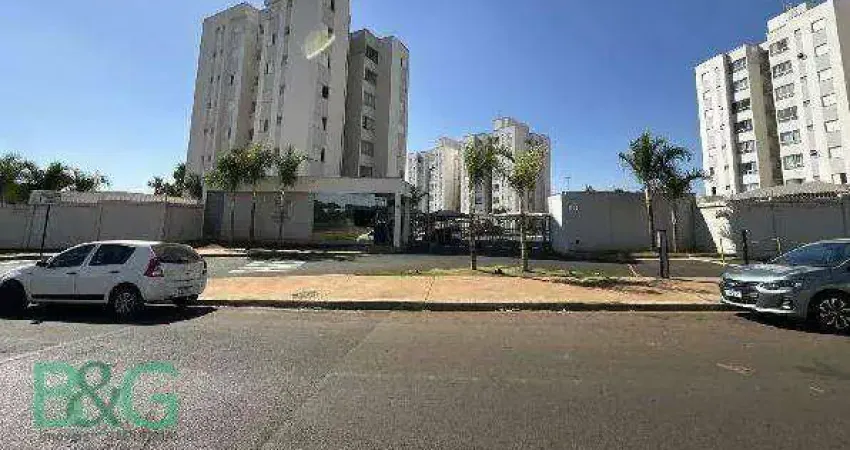 Apartamento com 2 dormitórios à venda, 47 m² por r$ 150.054 - santa izabel - barretos/sp
