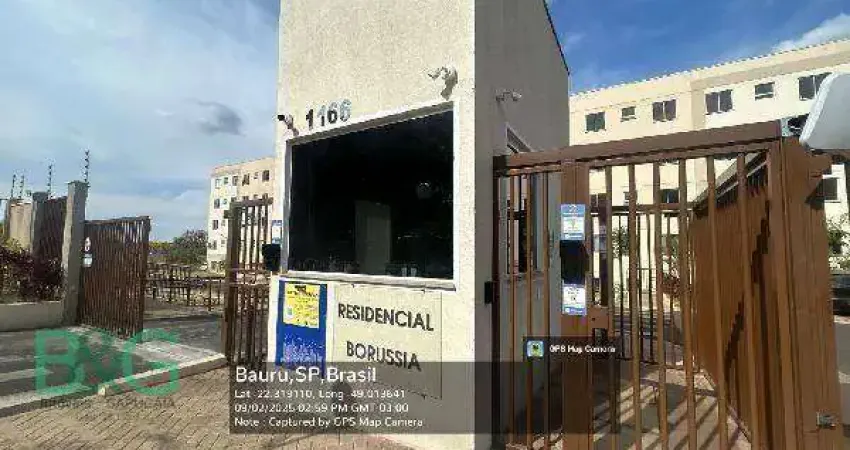 Apartamento à venda, 39 m² por r$ 110.537,27 - jardim country club - bauru/sp