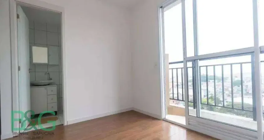 Studio com 1 dormitório para alugar, 27 m² por r$ 1.650/mês - vila ré - são paulo/sp