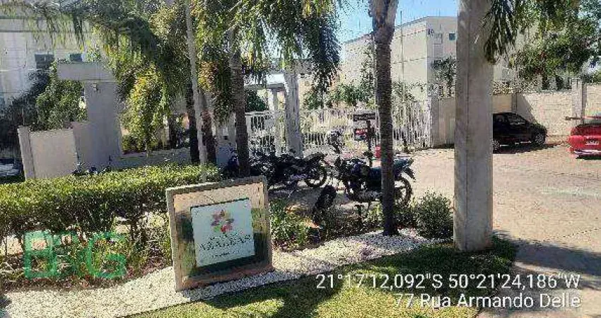 Apartamento com 2 dormitórios à venda, 39 m² por r$ 94.873,91 - residencial san marino - birigüi/sp