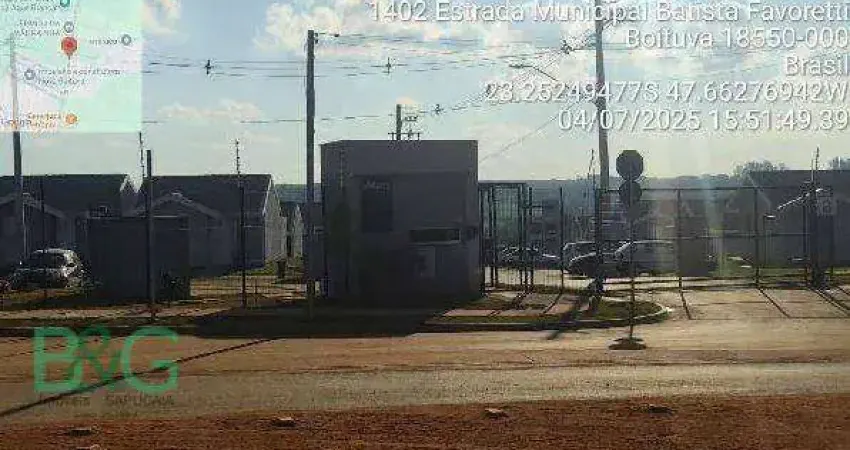 Casa com 2 dormitórios à venda, 44 m² por r$ 124.777 - água branca - boituva/sp