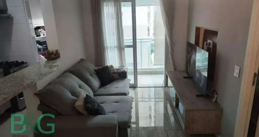 Apartamento com 1 dormitório à venda, 45 m² por r$ 550.000 - barra funda - são paulo/sp