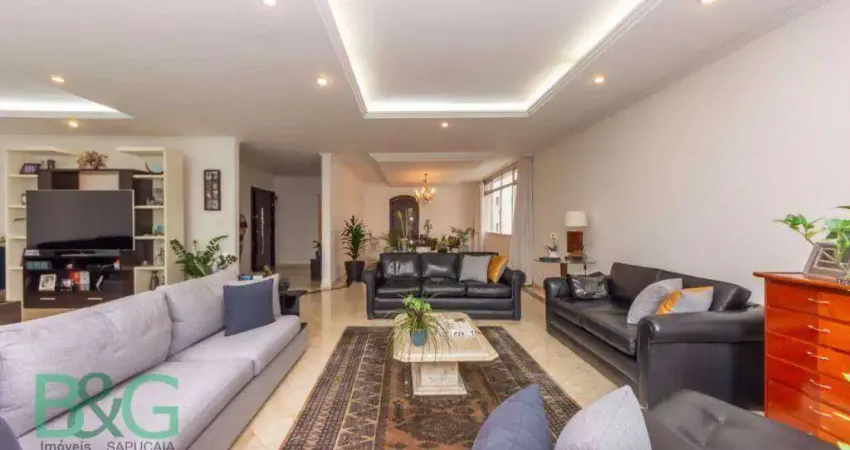 Apartamento com 4 dormitórios à venda, 271 m² por r$ 2.200.000 - santa cecília - são paulo/sp