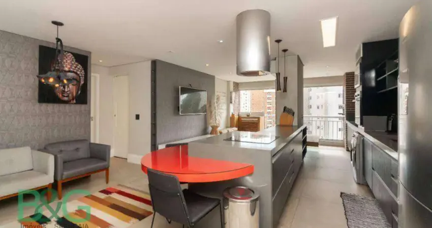 Apartamento com 2 dormitórios à venda, 74 m² por r$ 720. - jardim ampliação - são paulo/sp