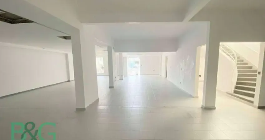 Salão para alugar, 380 m² por r$ 21.200/mês - santo amaro - são paulo/sp